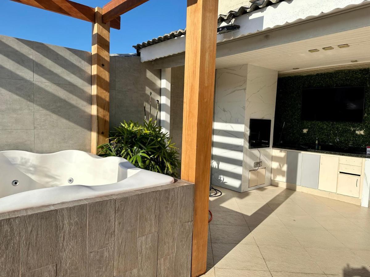 Apartment Cobertura De 3 Quartos Com Hidromassagem E Vista Do Por-do-sol Guaruja