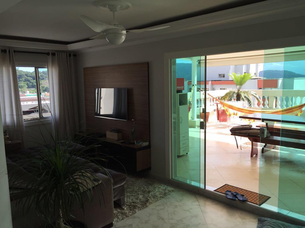 Cobertura De 3 Quartos Com Hidromassagem E Vista Do Por-do-sol * Guaruja